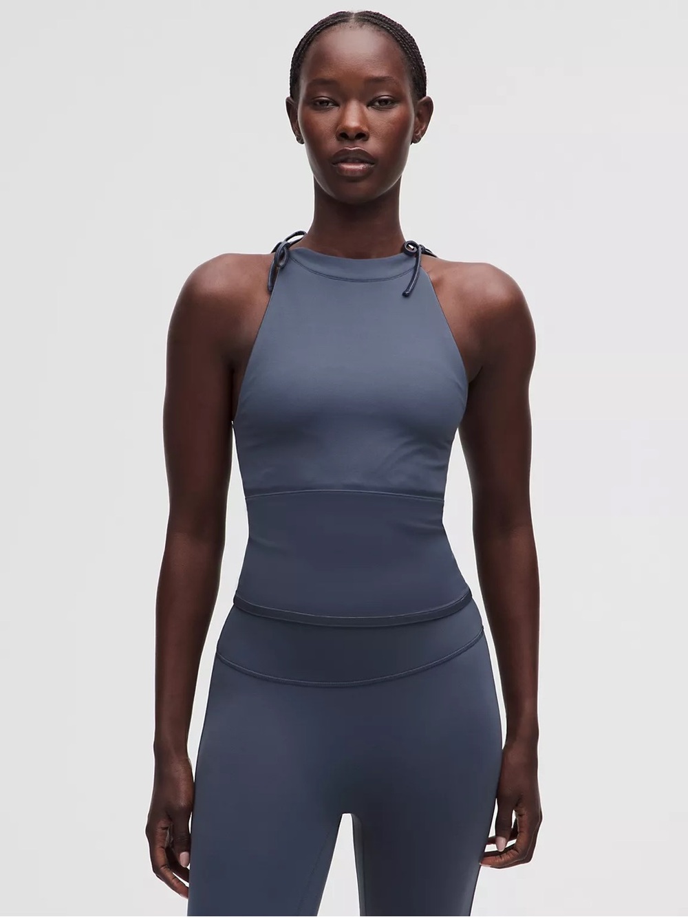lululemon athletica High-Neck Sports Tank in Dusty Diamond